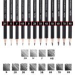 USLON Superior Quality Graphite Pencils Set (8B-2H)