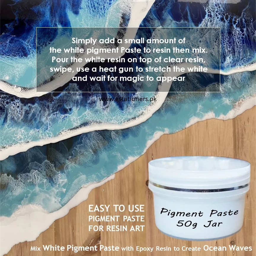 How to make epoxy pigment paste for RESIN ART 