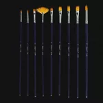 Giorgione Gold Nylon Mix Brush Set 9pcs