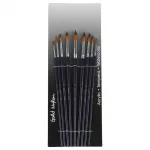 Giorgione Gold Nylon Round Brush 9pcs