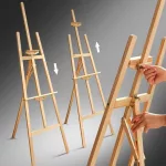 Wooden Painting Easel Stand Natural Pine Wood 175cm 150cm 120cm 90cm