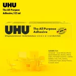 UHU Glue The All-Purpose Adhesive 125ml