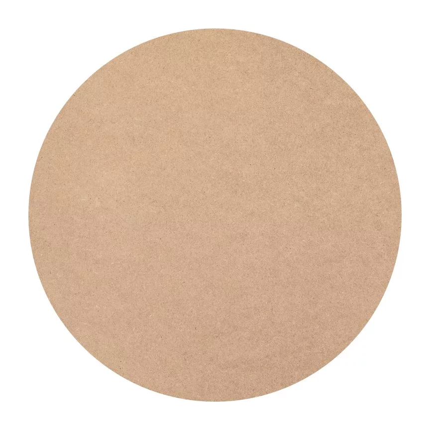 Round MDF Wood Boards for Crafts, Painting, Decoupage 6.5mm Thick ...